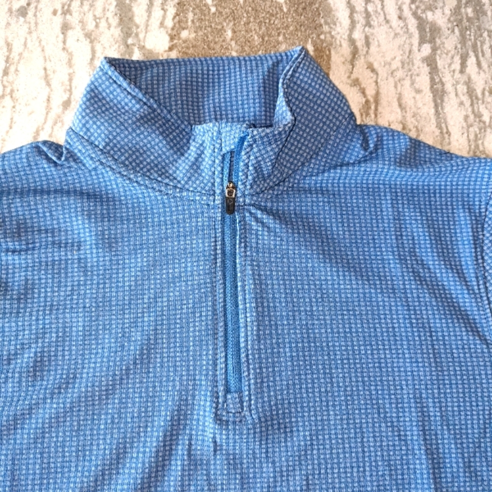 Motion Men's Long Sleeve Quarter Zip Pullover New Size Medium